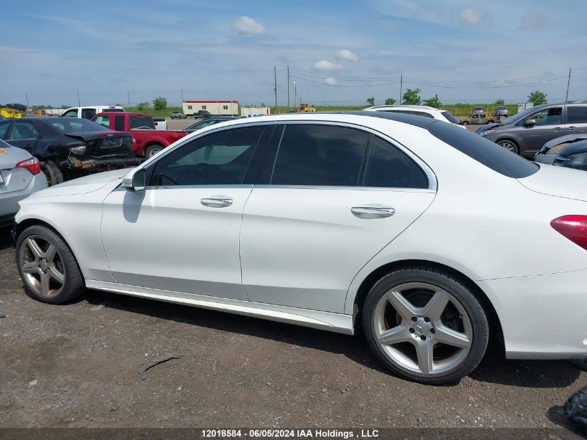 2015 Mercedes-Benz C-Class VIN: 55SWF4KBXFU020635 Lot: 12018584