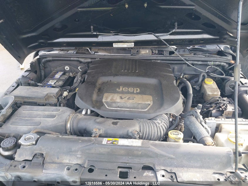 2014 Jeep Wrangler Sport VIN: 1C4AJWAG6EL107222 Lot: 12018586