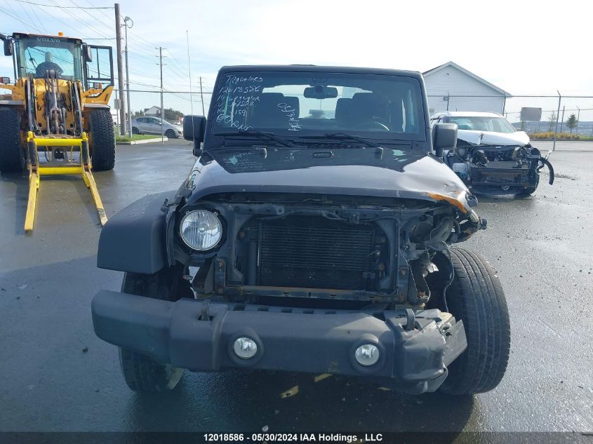 2014 Jeep Wrangler Sport VIN: 1C4AJWAG6EL107222 Lot: 12018586