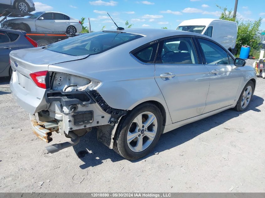 2016 Ford Fusion Se VIN: 1FA6P0H7XG5106272 Lot: 12018590