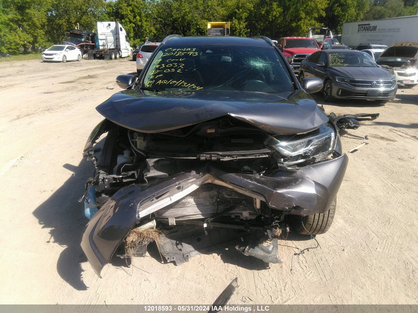 2019 Honda Cr-V Touring VIN: 2HKRW2H95KH153032 Lot: 12018593