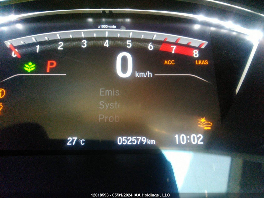 2019 Honda Cr-V Touring VIN: 2HKRW2H95KH153032 Lot: 12018593