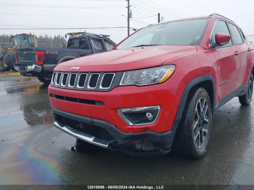 2019 Jeep Compass Limited VIN: 3C4NJDCB9KT789925 Lot: 12018598