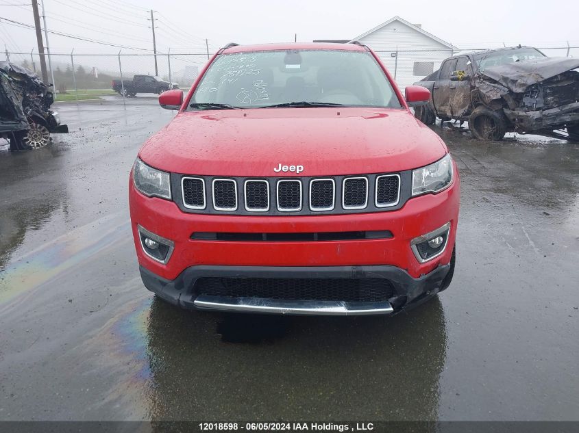 2019 Jeep Compass Limited VIN: 3C4NJDCB9KT789925 Lot: 12018598