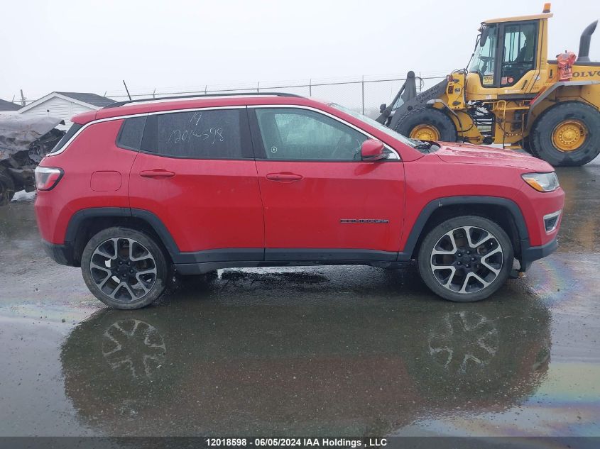2019 Jeep Compass Limited VIN: 3C4NJDCB9KT789925 Lot: 12018598