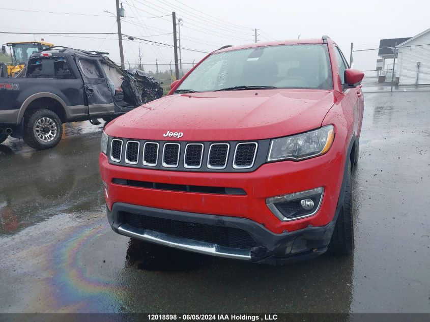 2019 Jeep Compass Limited VIN: 3C4NJDCB9KT789925 Lot: 12018598