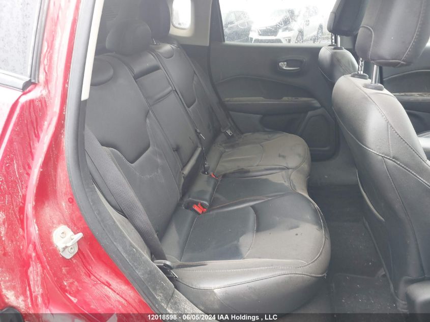 2019 Jeep Compass Limited VIN: 3C4NJDCB9KT789925 Lot: 12018598