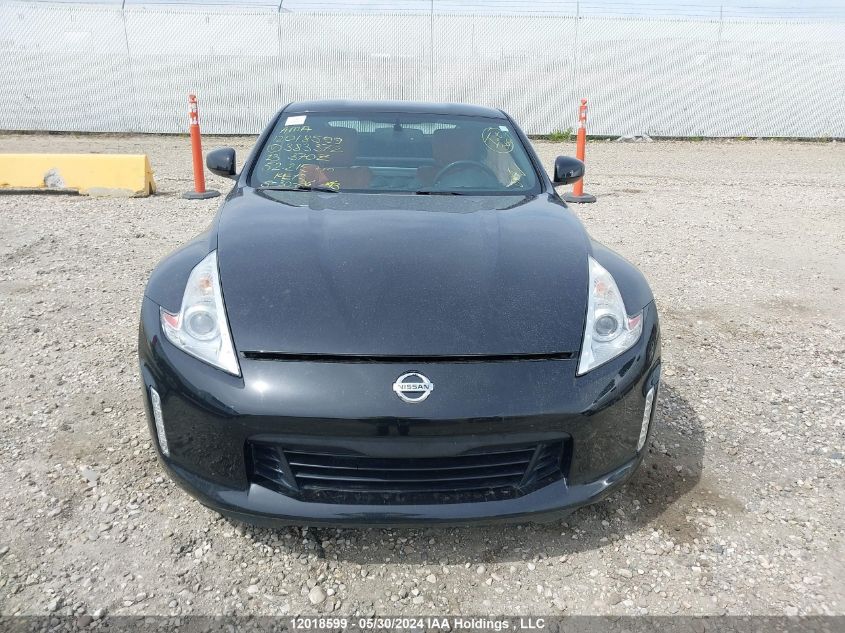 2013 Nissan 370Z VIN: JN1AZ4EH7DM383372 Lot: 12018599