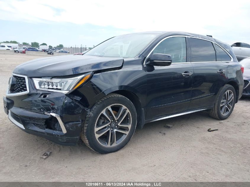 2017 Acura Mdx VIN: 5FRYD4H41HB501979 Lot: 12018611