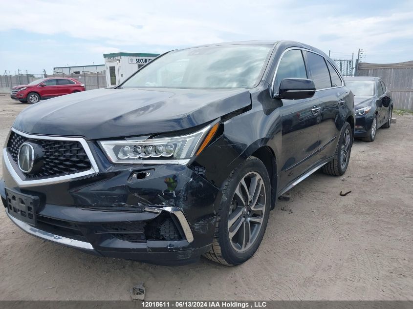 2017 Acura Mdx VIN: 5FRYD4H41HB501979 Lot: 12018611