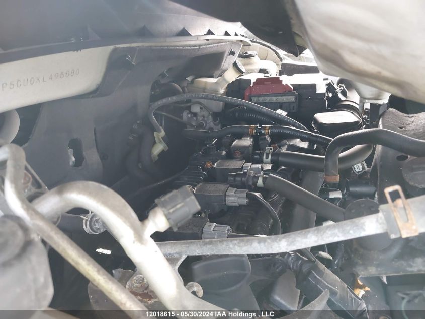 2019 Nissan Kicks VIN: 3N1CP5CU0KL495880 Lot: 12018615