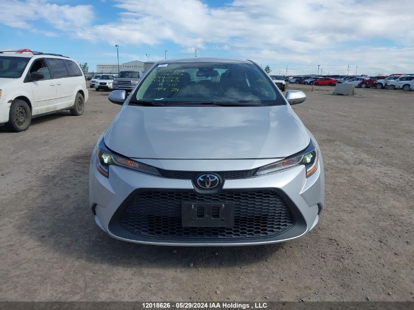 2022 Toyota Corolla Le VIN: 5YFBPMBEXNP344078 Lot: 12018626