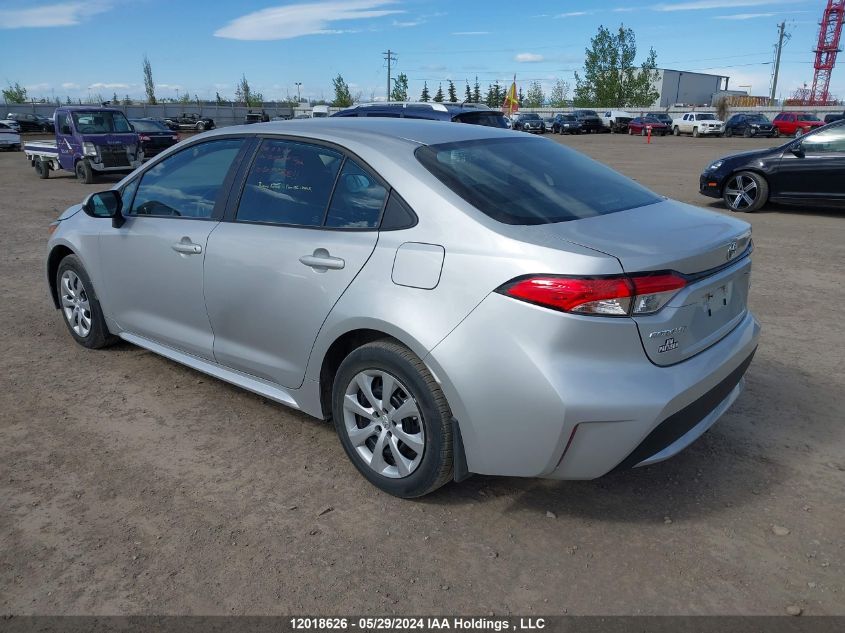 2022 Toyota Corolla Le VIN: 5YFBPMBEXNP344078 Lot: 12018626