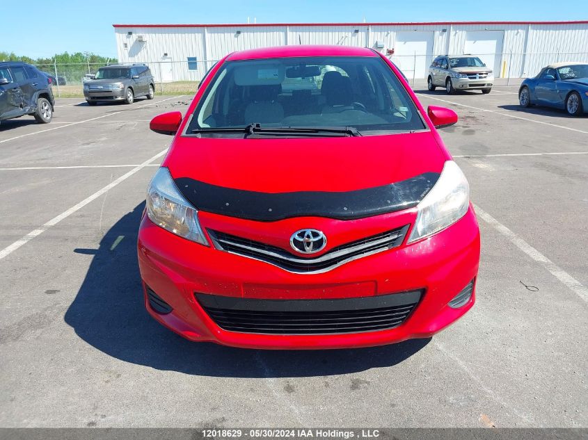 2013 Toyota Yaris Le VIN: JTDKTUD34DD569234 Lot: 12018629