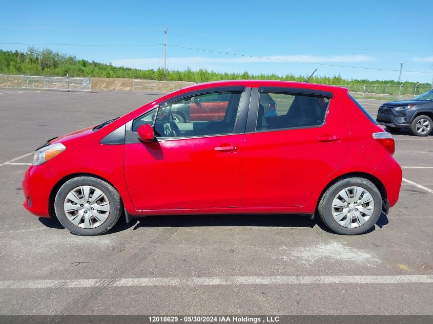 2013 Toyota Yaris Le VIN: JTDKTUD34DD569234 Lot: 12018629