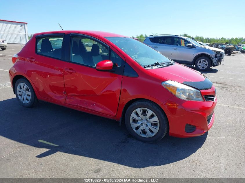 2013 Toyota Yaris Le VIN: JTDKTUD34DD569234 Lot: 12018629