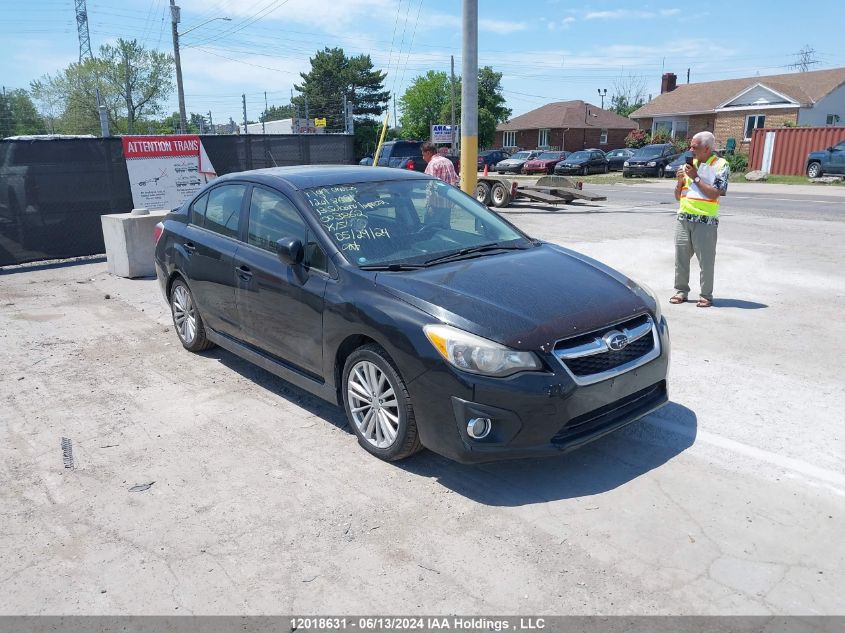 2013 Subaru Impreza VIN: JF1GJAD65DH003862 Lot: 12018631