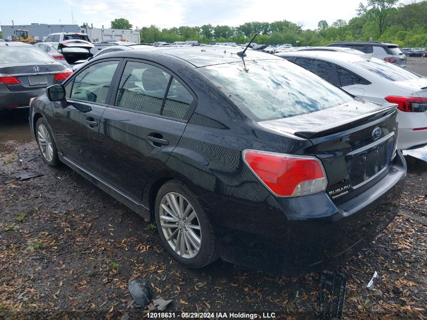 2013 Subaru Impreza VIN: JF1GJAD65DH003862 Lot: 12018631