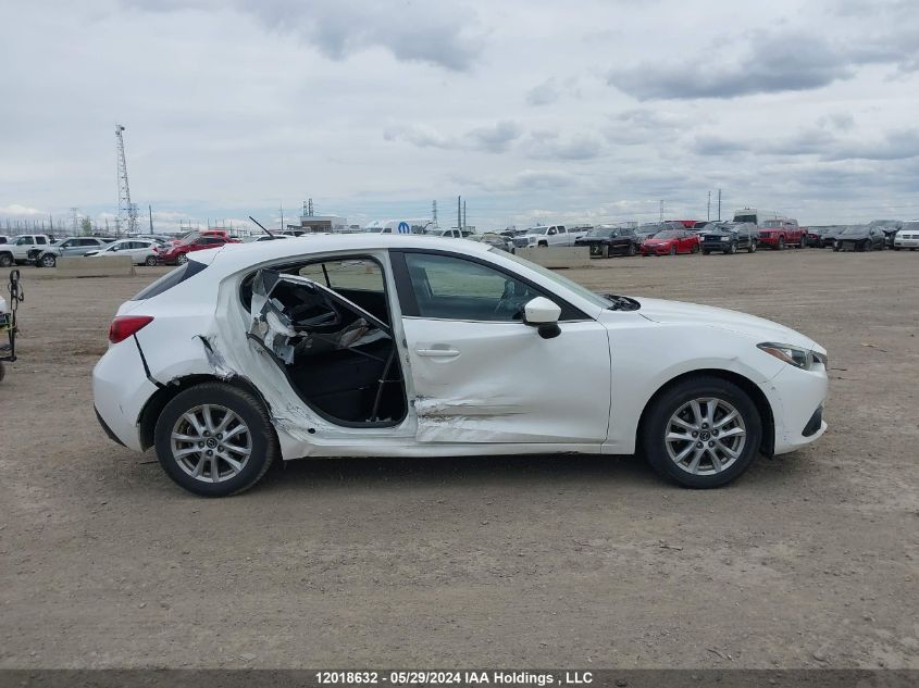 2014 Mazda Mazda3 VIN: JM1BM1L73E1107394 Lot: 12018632