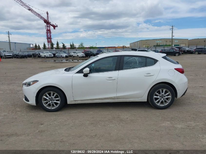 2014 Mazda Mazda3 VIN: JM1BM1L73E1107394 Lot: 12018632