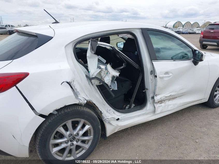 2014 Mazda Mazda3 VIN: JM1BM1L73E1107394 Lot: 12018632