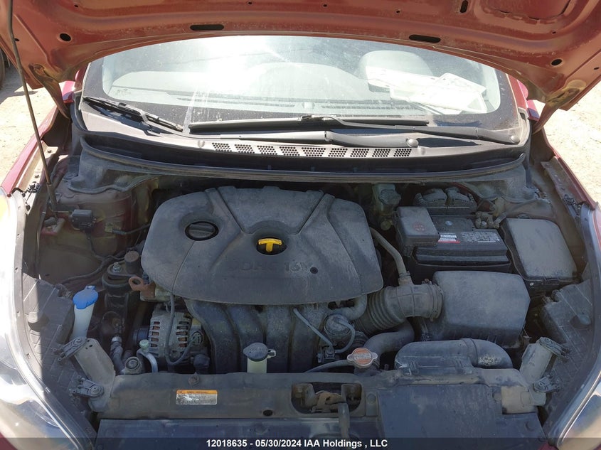 2013 Hyundai Elantra VIN: 5NPDH4AE9DH157546 Lot: 12018635