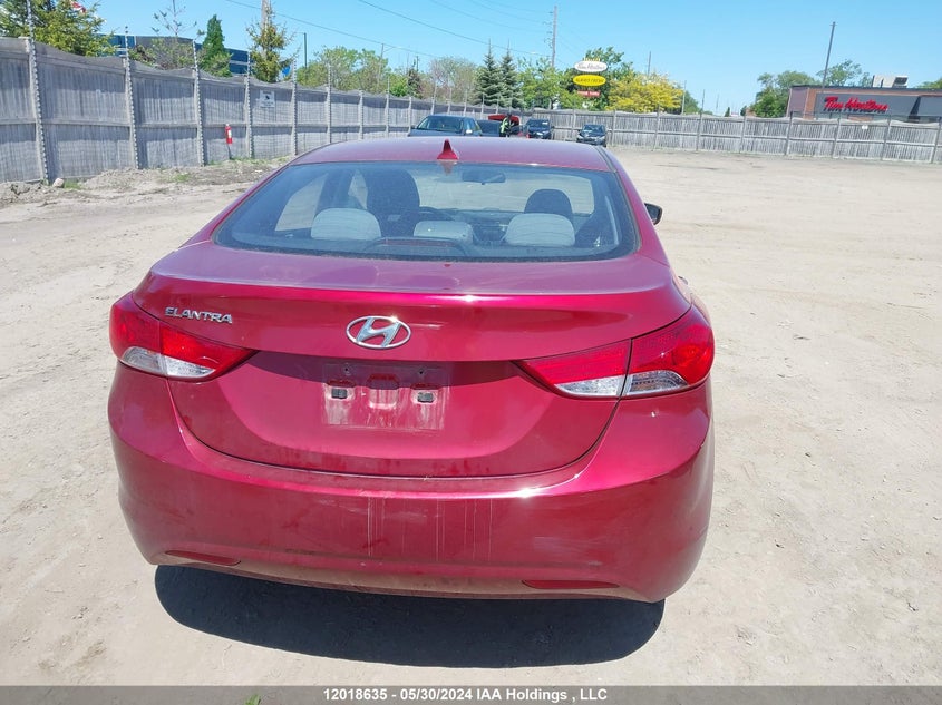 2013 Hyundai Elantra VIN: 5NPDH4AE9DH157546 Lot: 12018635