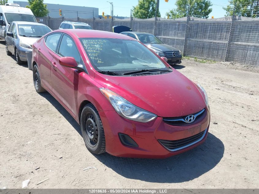 2013 Hyundai Elantra VIN: 5NPDH4AE9DH157546 Lot: 12018635