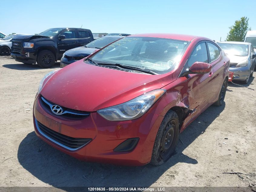 2013 Hyundai Elantra VIN: 5NPDH4AE9DH157546 Lot: 12018635