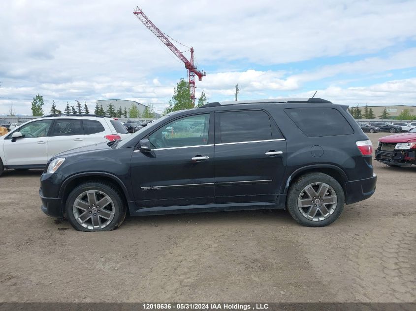 2011 GMC Acadia Denali VIN: 1GKKVTEDXBJ276579 Lot: 12018636