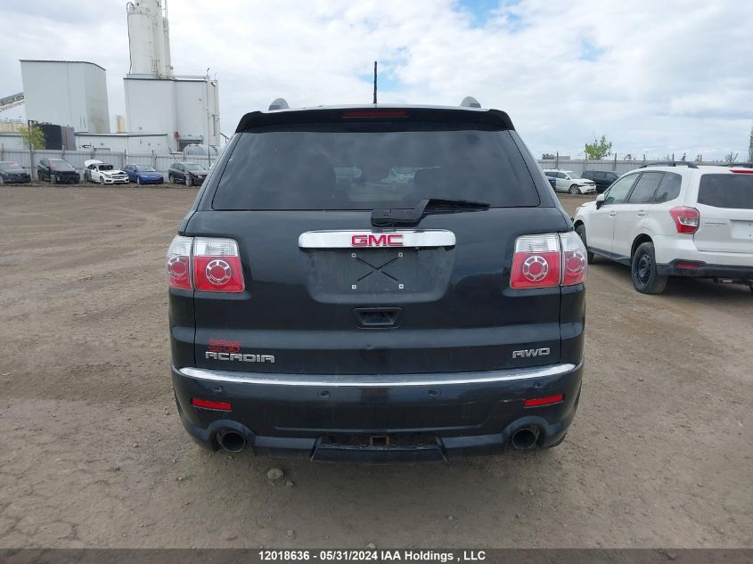 2011 GMC Acadia Denali VIN: 1GKKVTEDXBJ276579 Lot: 12018636