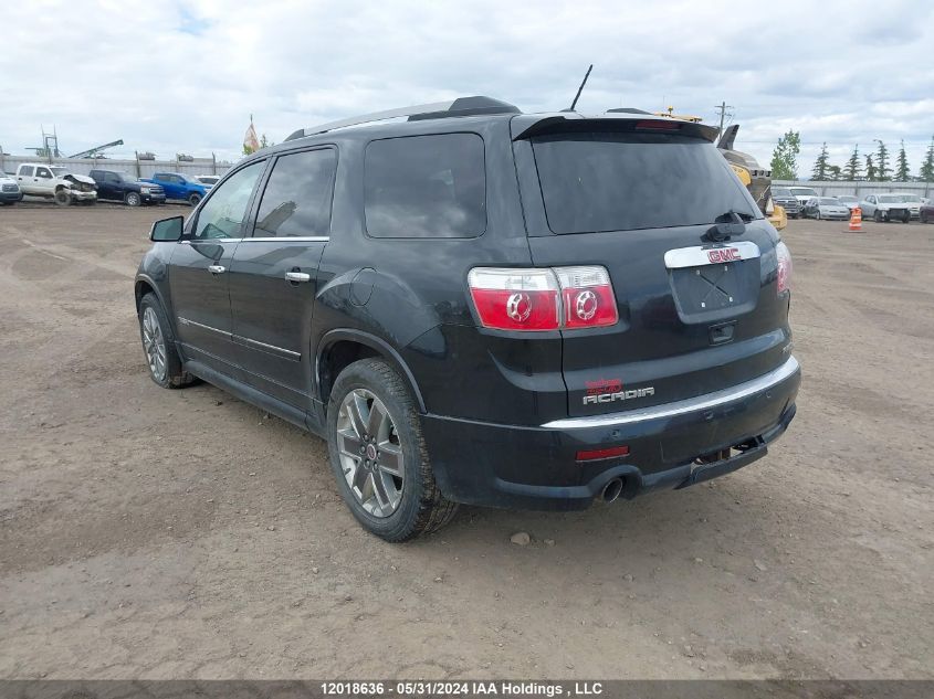 2011 GMC Acadia Denali VIN: 1GKKVTEDXBJ276579 Lot: 12018636