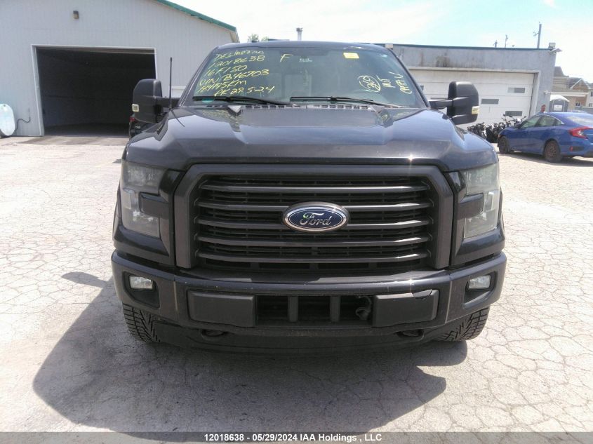 2016 Ford F150 Supercrew VIN: 1FTFW1EG0GFB46703 Lot: 12018638