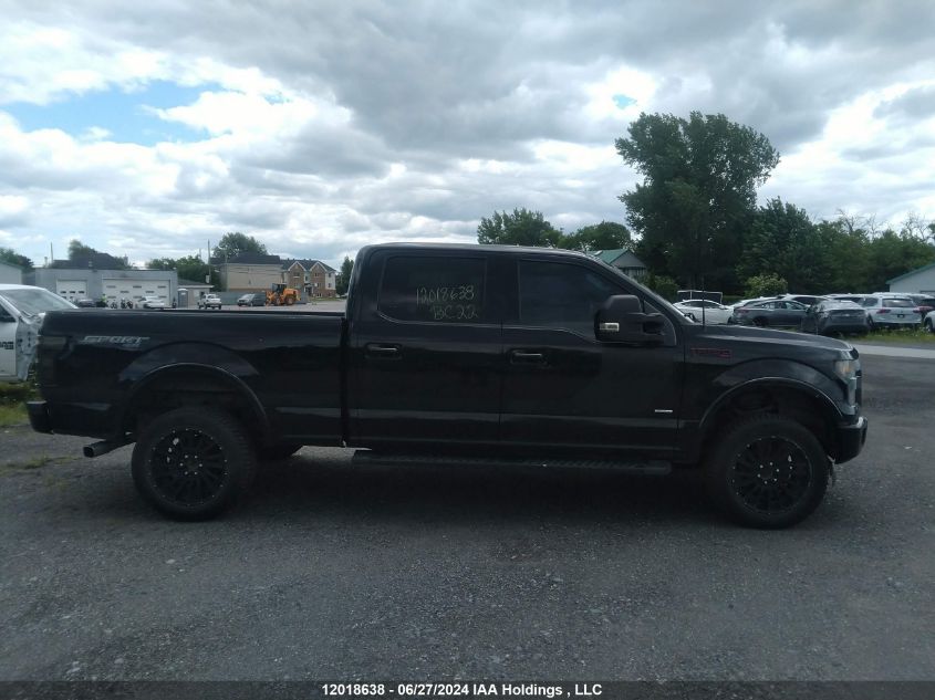 2016 Ford F150 Supercrew VIN: 1FTFW1EG0GFB46703 Lot: 12018638