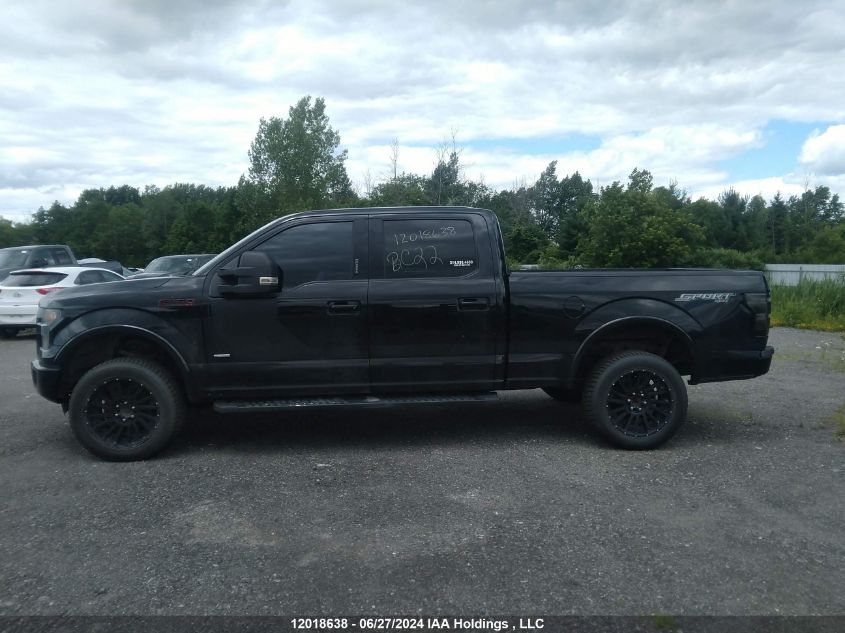 2016 Ford F150 Supercrew VIN: 1FTFW1EG0GFB46703 Lot: 12018638