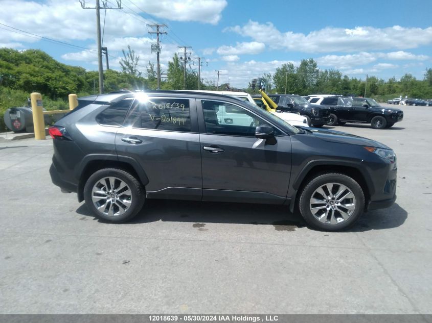 2021 Toyota Rav4 Limited VIN: 2T3D1RFV5MC201899 Lot: 12018639