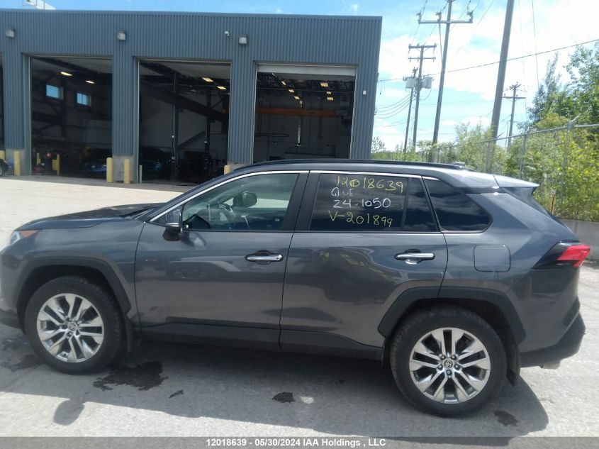 2021 Toyota Rav4 Limited VIN: 2T3D1RFV5MC201899 Lot: 12018639