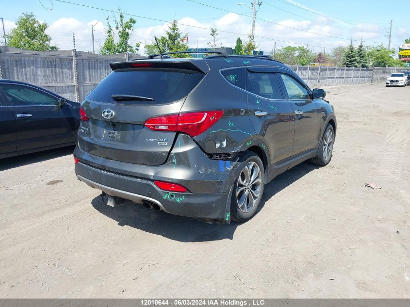 2014 Hyundai Santa Fe Sport 2.0T Limited VIN: 5XYZUDLA9EG196772 Lot: 12018644