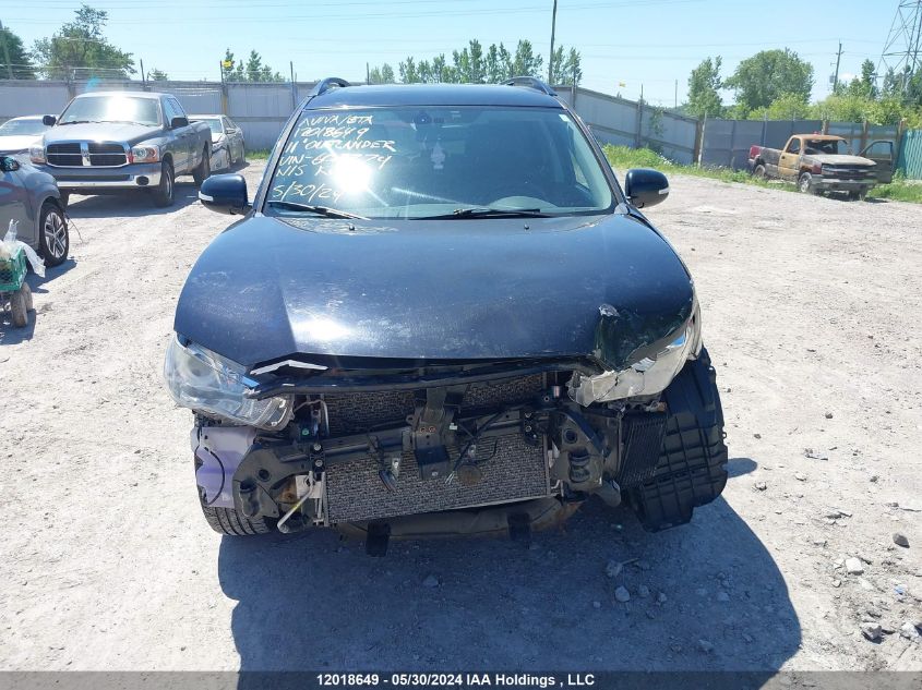 2011 Mitsubishi Outlander Gt VIN: JA4JT5AX7BU602274 Lot: 12018649