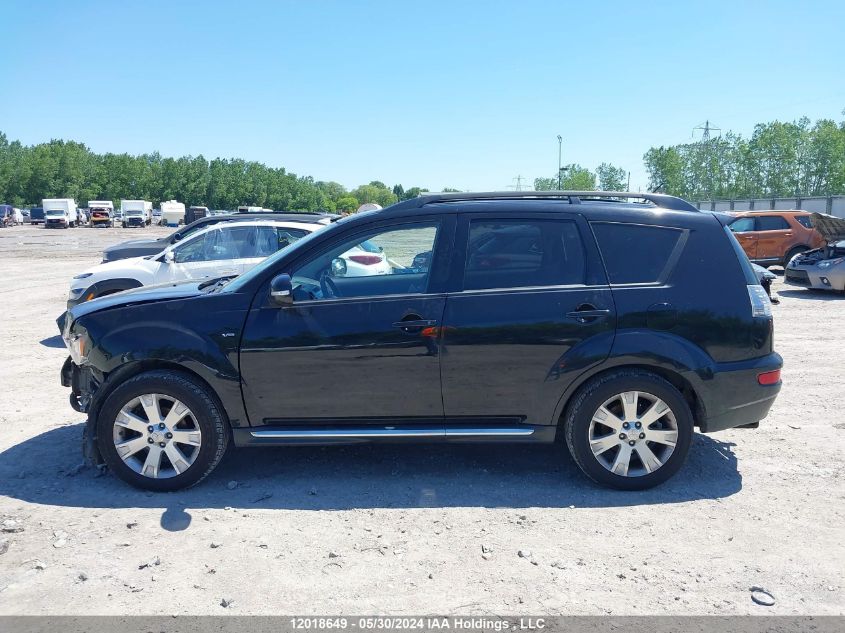 2011 Mitsubishi Outlander Gt VIN: JA4JT5AX7BU602274 Lot: 12018649