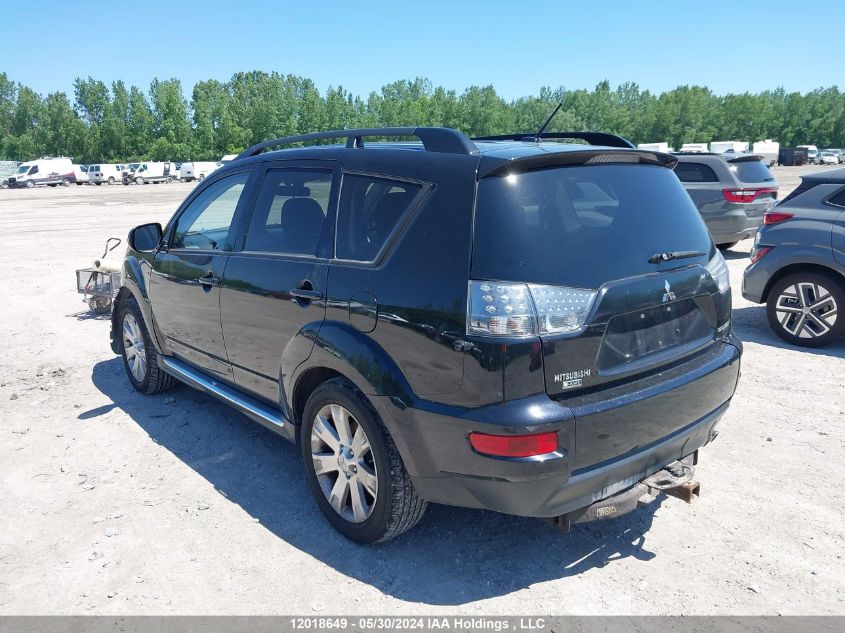 2011 Mitsubishi Outlander Gt VIN: JA4JT5AX7BU602274 Lot: 12018649