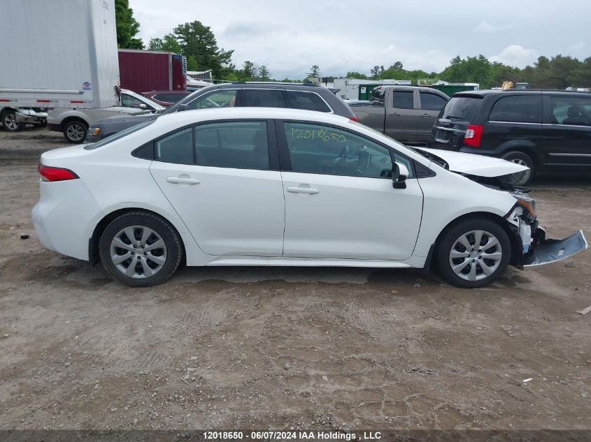 2021 Toyota Corolla VIN: 5YFBPMBE9MP257514 Lot: 12018650