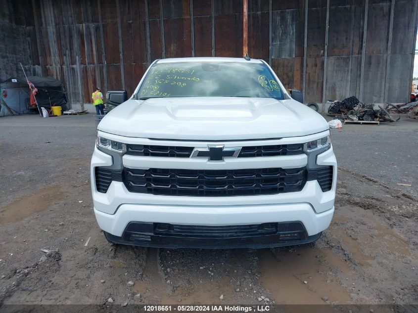 2022 Chevrolet Silverado 1500 VIN: 1GCUDEED5NZ567208 Lot: 12018651