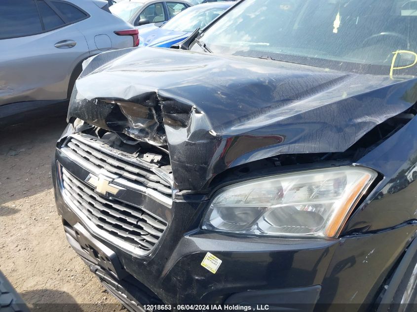 2015 Chevrolet Trax VIN: 3GNCJLSB5FL115237 Lot: 12018653