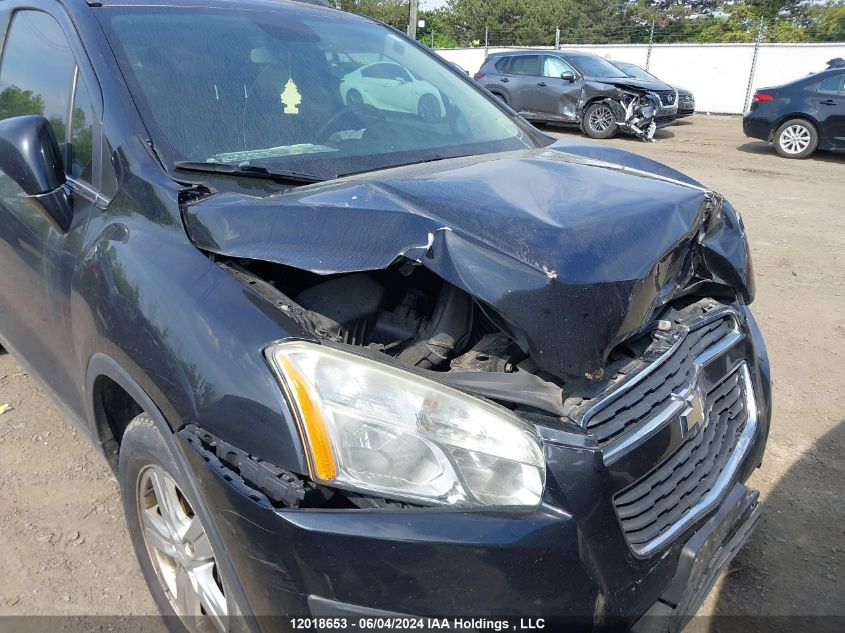 2015 Chevrolet Trax VIN: 3GNCJLSB5FL115237 Lot: 12018653