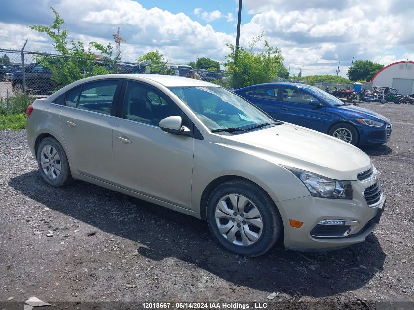 2015 Chevrolet Cruze Lt VIN: 1G1PC5SB7F7161519 Lot: 12018667