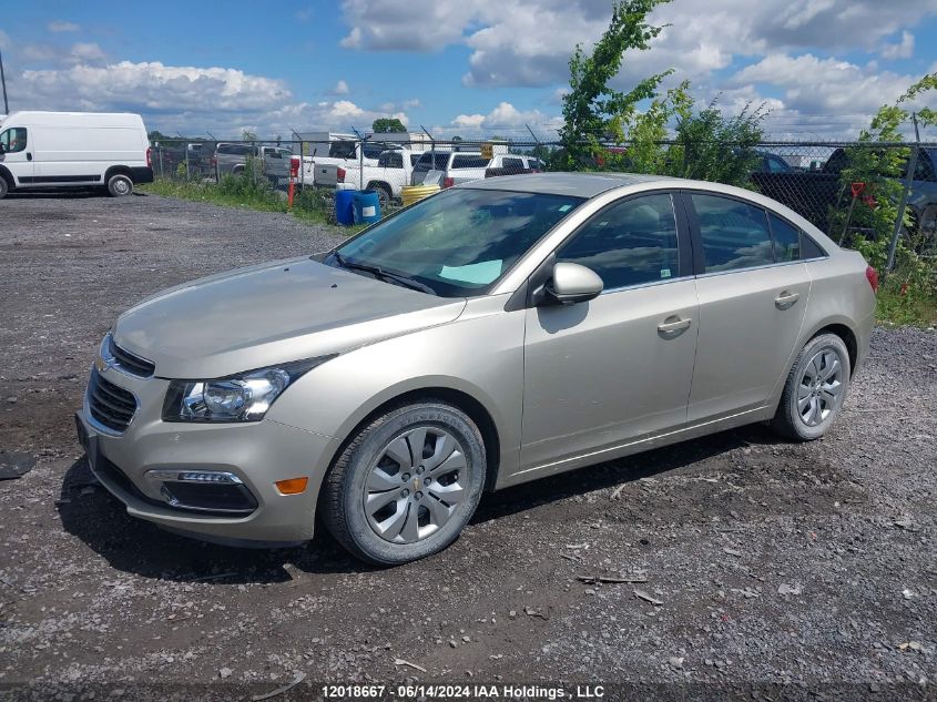 2015 Chevrolet Cruze Lt VIN: 1G1PC5SB7F7161519 Lot: 12018667