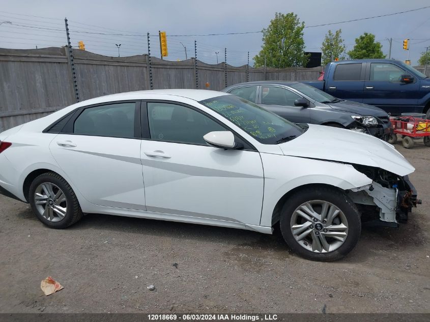 2022 Hyundai Elantra Essential Ivt With Hyundai Smartsense Package VIN: KMHLM4AGXNU226207 Lot: 12018669