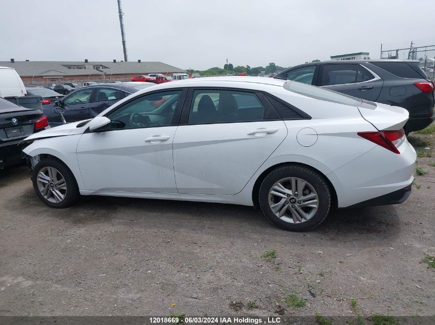 2022 Hyundai Elantra Essential Ivt With Hyundai Smartsense Package VIN: KMHLM4AGXNU226207 Lot: 12018669