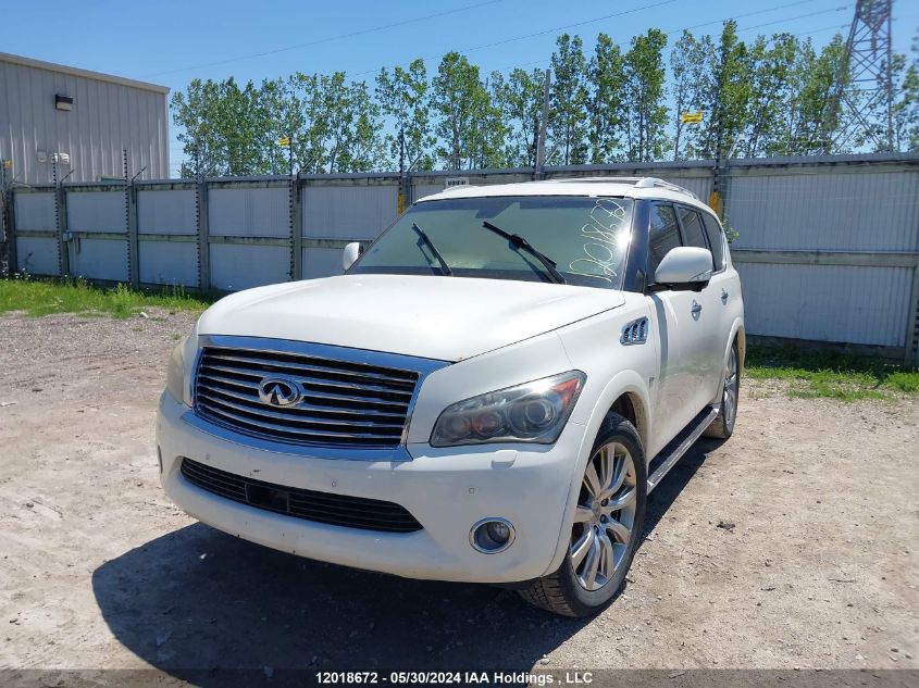 2014 Infiniti Qx80 VIN: JN8AZ2NE9E9063258 Lot: 12018672